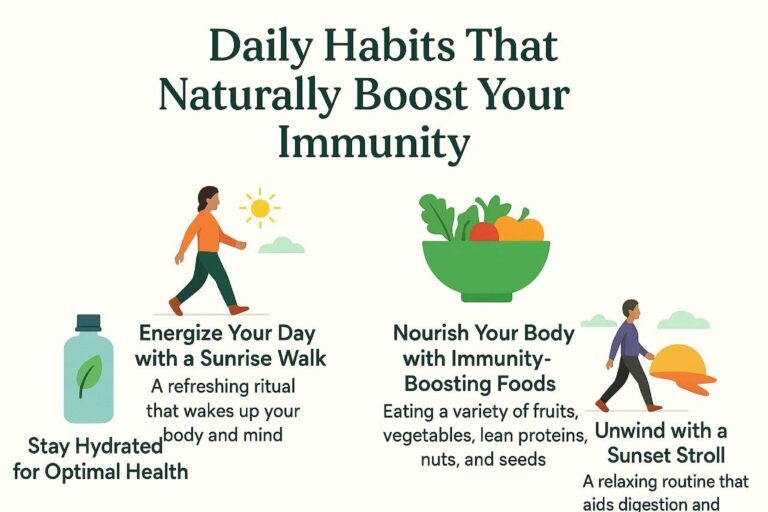 Daily Habits That Naturally Boost Your Immunity